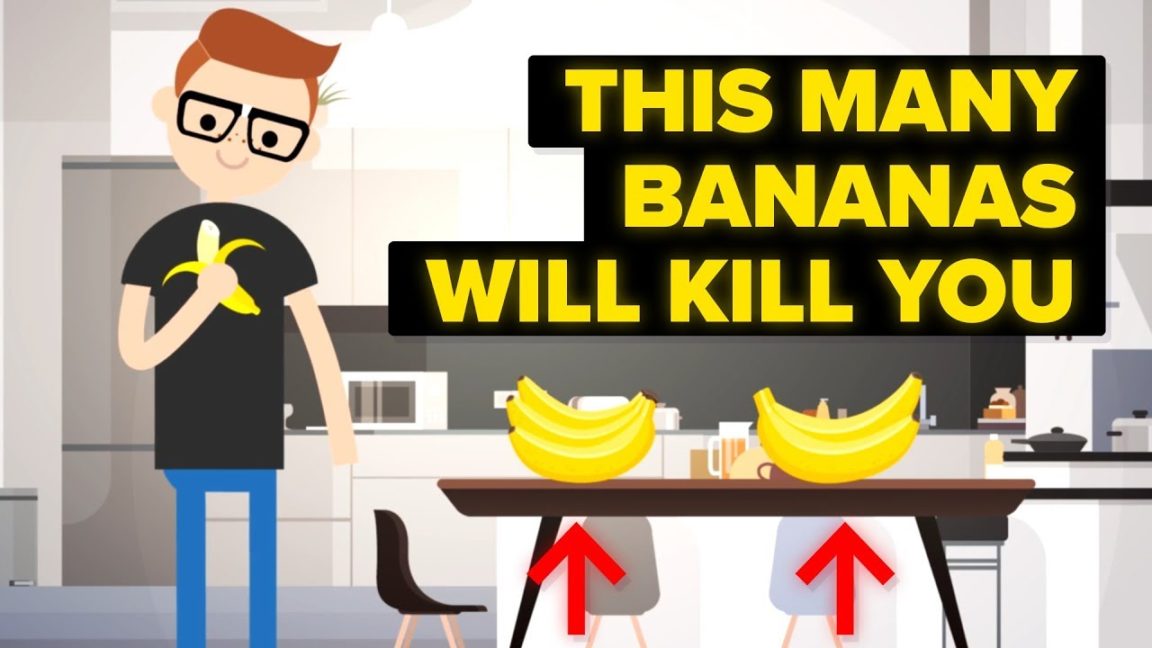 Video Infographic How Many Bananas Would You Have to Eat in Order to