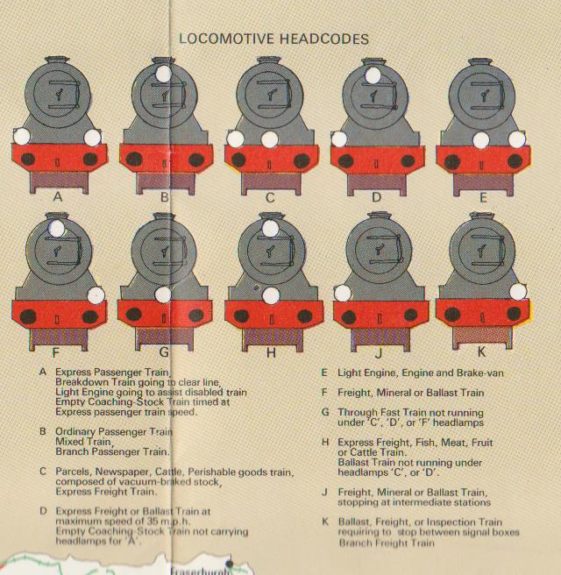 Infographic UK Steam headlamp codes Infographic.tv