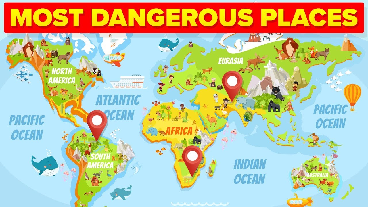 Video Infographic : Most Dangerous Places In The World - Infographic.tv