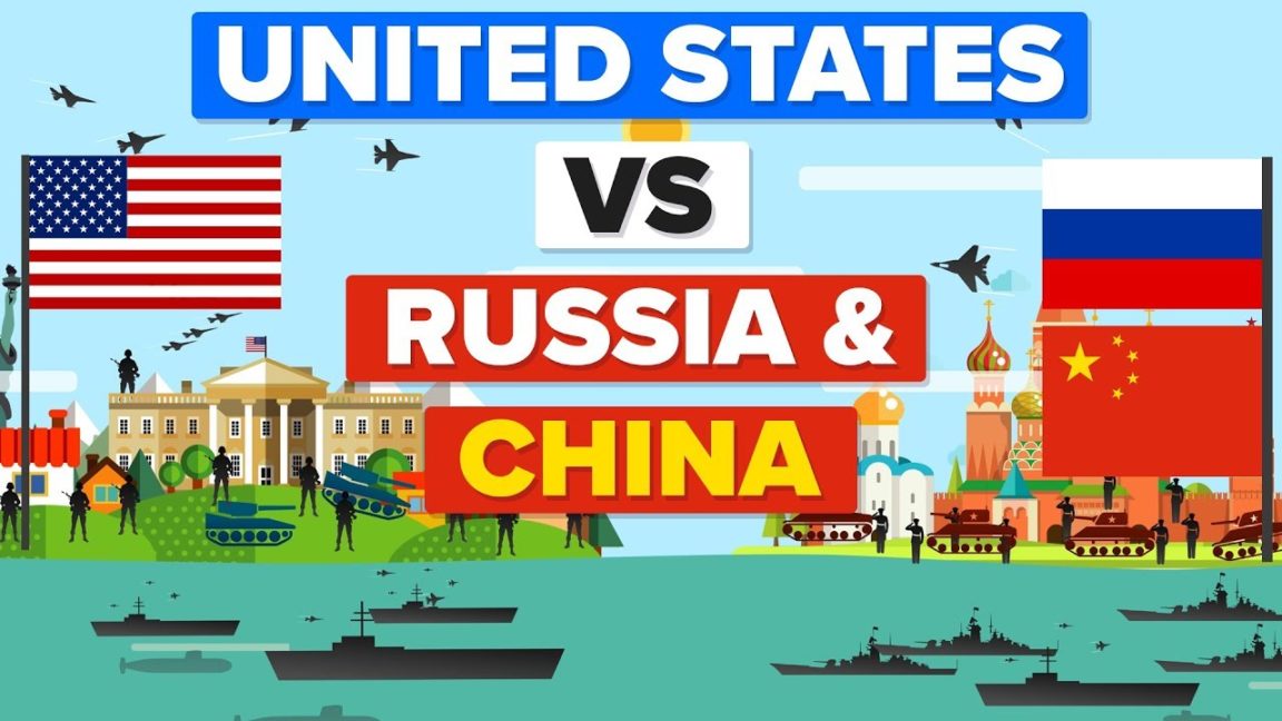 Video Infographic : United States (USA) vs Russia and China - Who Would
