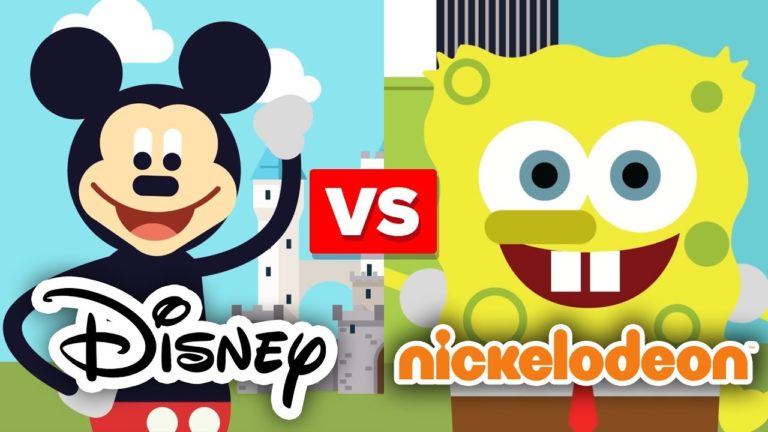 Video Infographic Disney Vs Nickelodeon How Do They Compare Which Are The Top Shows 2125