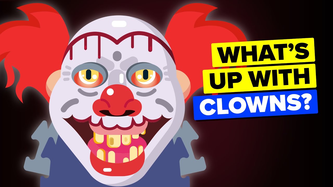 Video Infographic Why Are We Afraid of Clowns? Infographic.tv