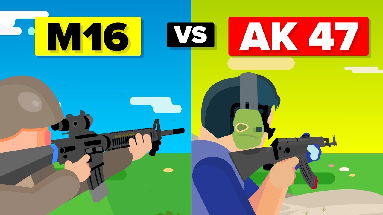 M16 vs AK 47 - a comparison