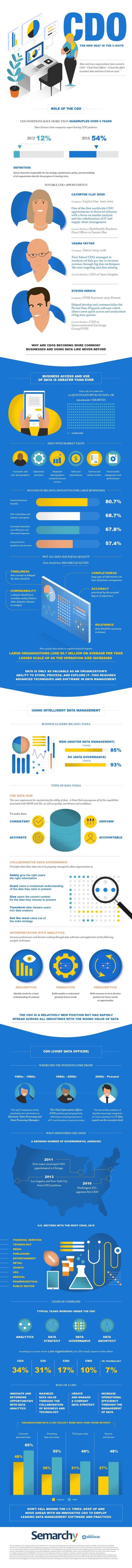 A New Corporate Leadership: The Chief Data Officer [Infographic