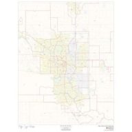 Map : Calgary, Alberta Postal Code Forward Sortation Areas Map