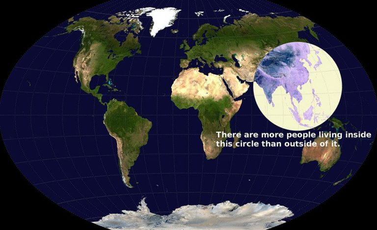 map-our-world-s-population-is-distributed-so-unevenly-infographic