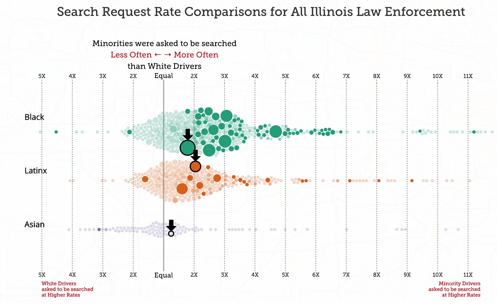 Data Visualization : Racial Disparities In Illinois Traffic Stops ...