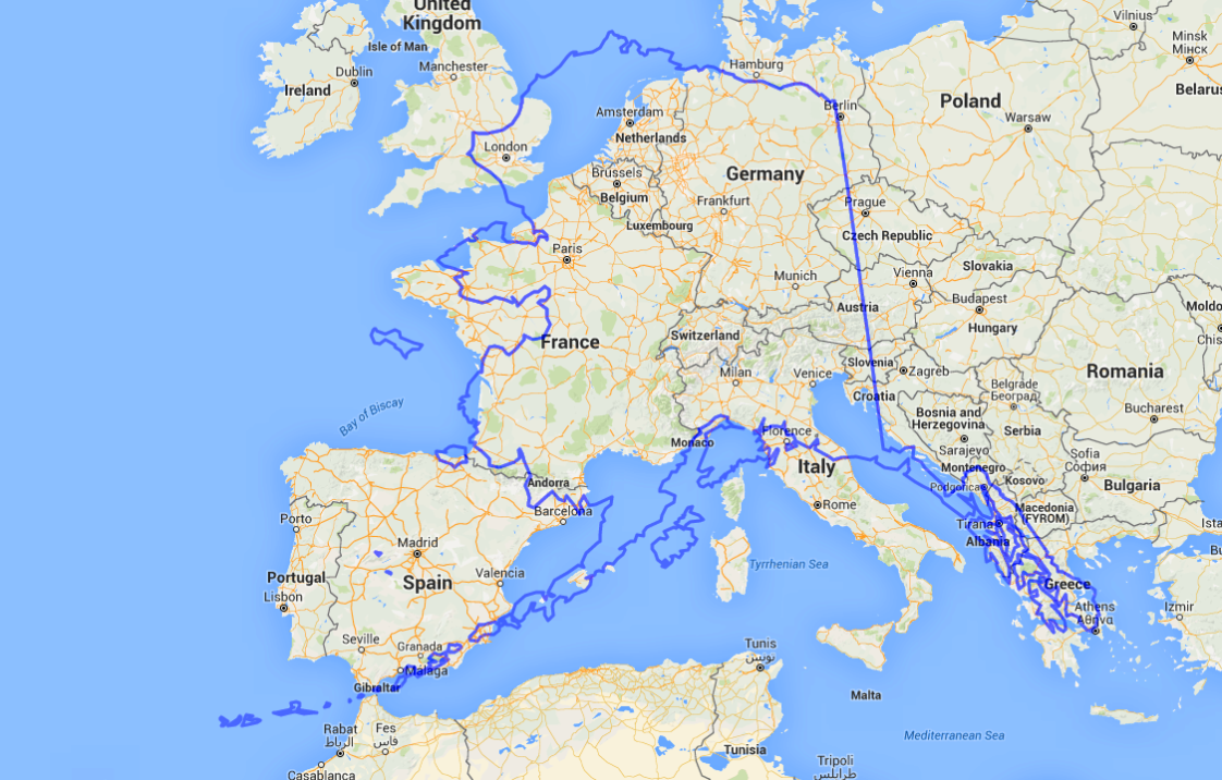 Map : Alaska Compared To Europe - Infographic.tv - Number one ...