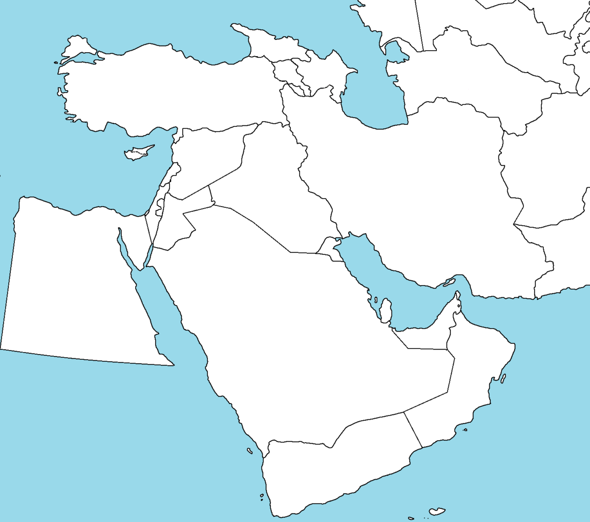 Me middle east. Blank Map Middle East. Middle East на карте. Raritet Maps of the Middle East. North Africa blank Map.