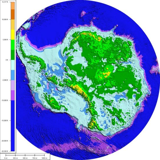 Map : Antarctica Without Ice - Infographic.tv - Number one infographics ...