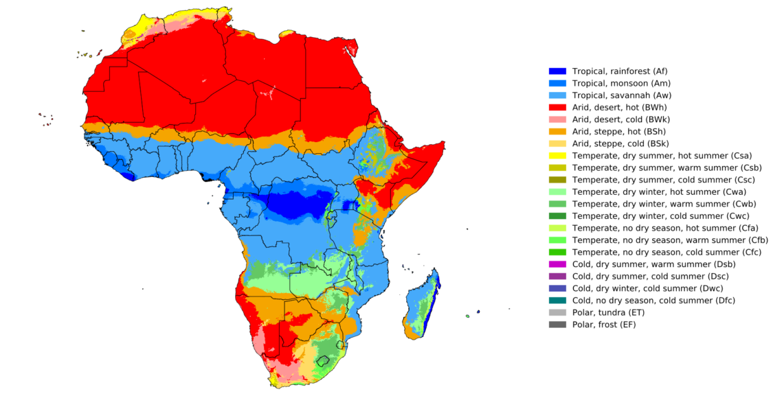 climate map of africa        <h3 class=