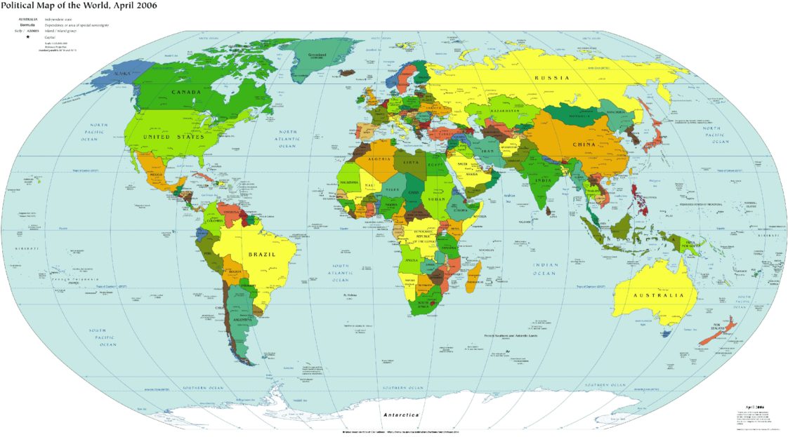 Map : Wikipedia has an alternative view of the world's countries ...