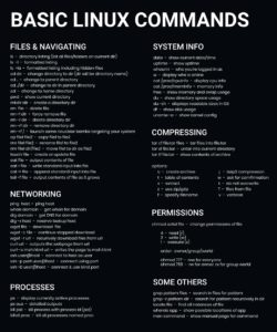 Visual : Basic Linux Commands - Infographic.tv - Number One ...