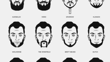 Visual : Guide to different beard styles for men ...