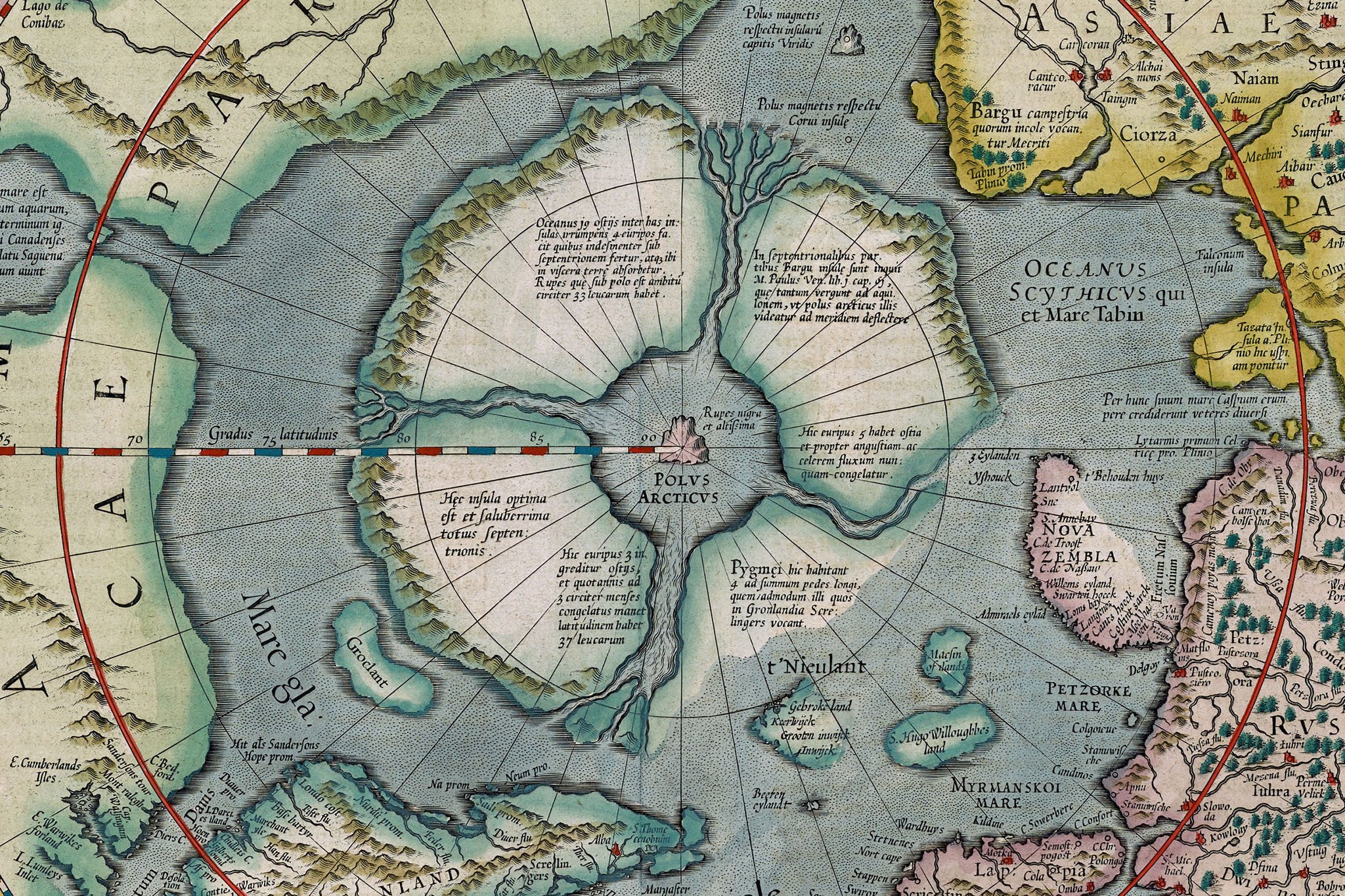 Древнее название. Карта Меркатора Северный полюс. Карта Меркатора Гиперборея. Карта Меркатора Антарктида. Арктида на карте Меркатора.