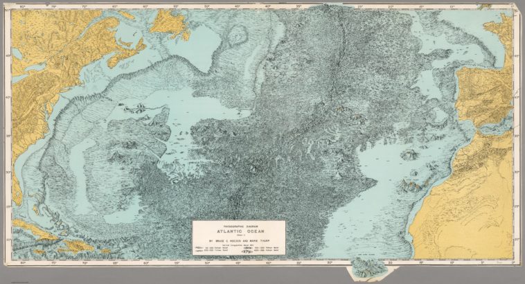 Atlantic Ocean Map Depth Chart Interactive