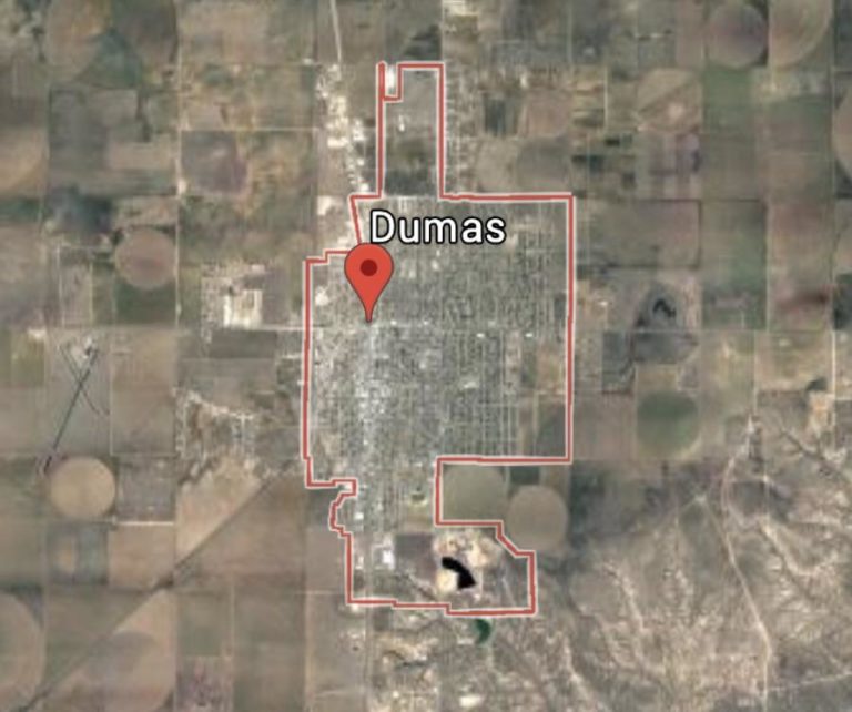 Map Dumas, Texas Infographic.tv Number one infographics & data