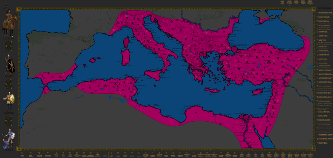 Map : [OC] The Byzantine Empire at the time of Justinian, 555 AD. [8400 ...