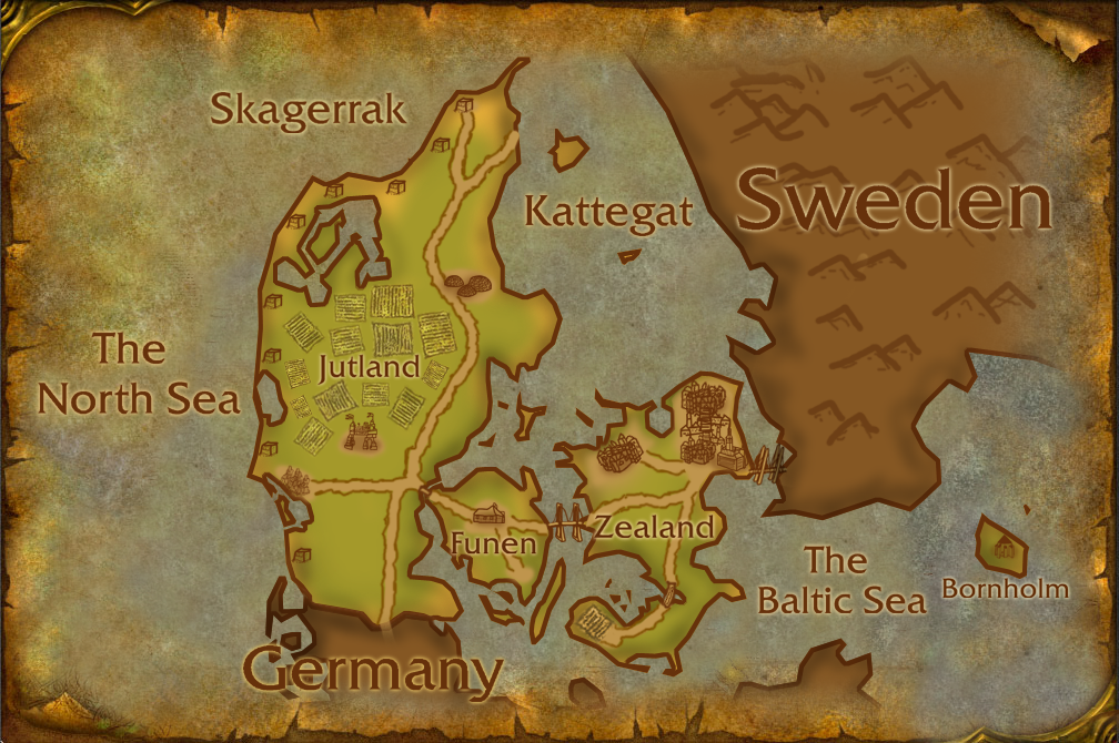 Map Denmark In The Style Of Maps From The Video Game World Of Warcraft 1008x670 Infographic Tv Number One Infographics Data Data Visualization Source