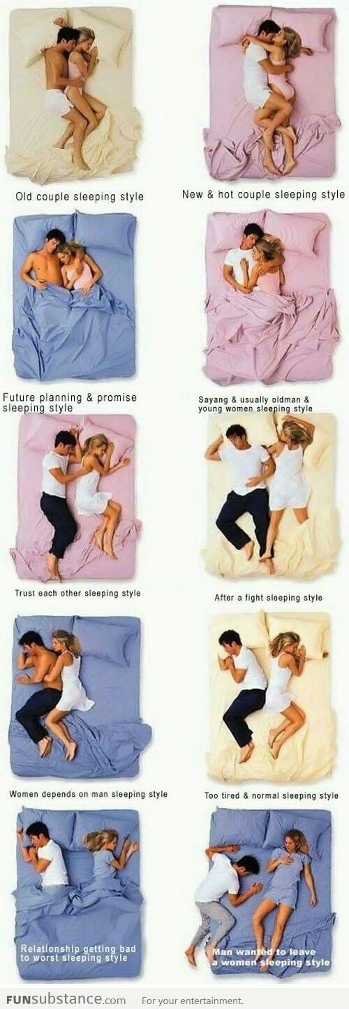 What Does Your Sleeping Position Reveal About Your Relationship? - HerFamily