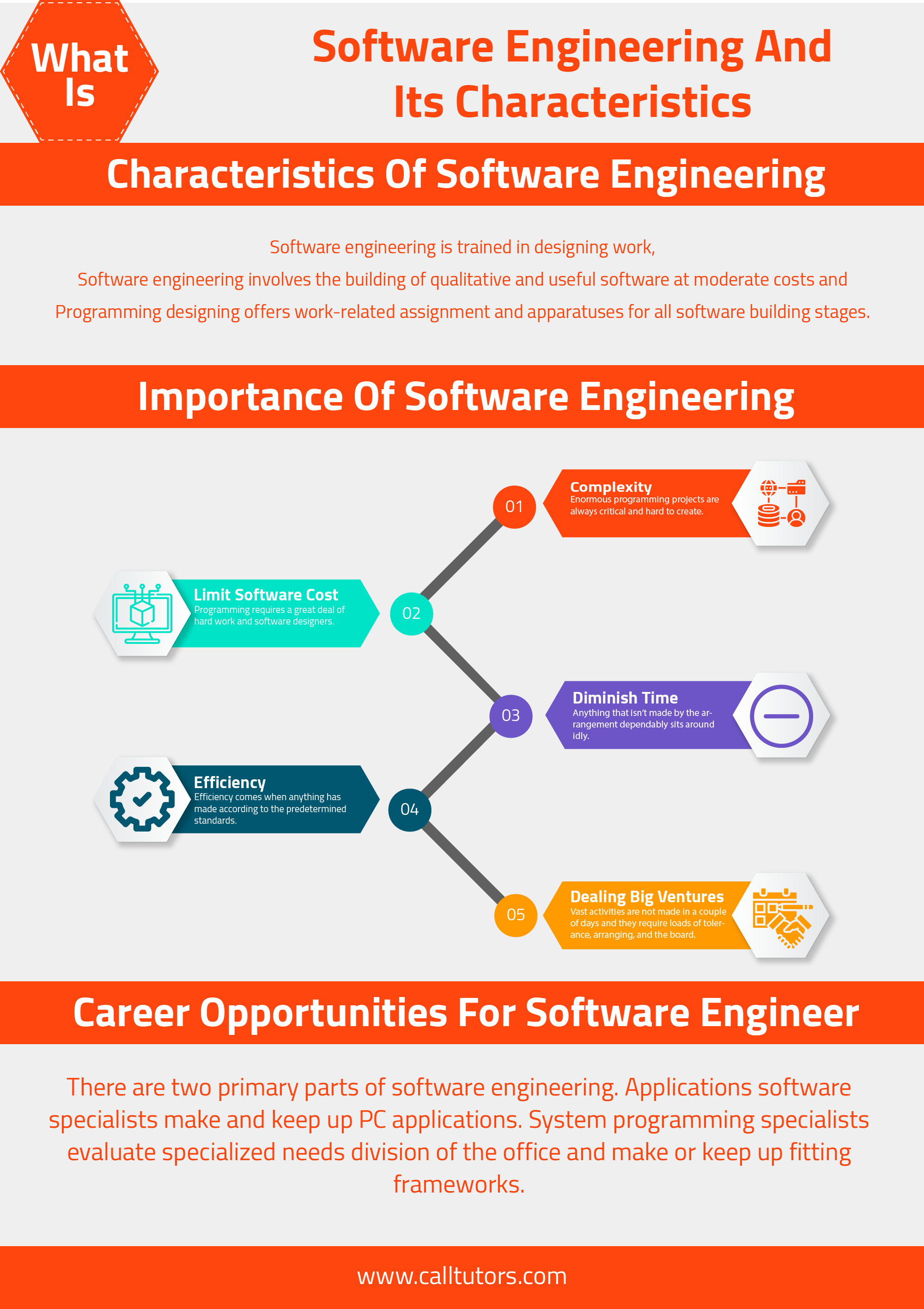 software engineering infographic