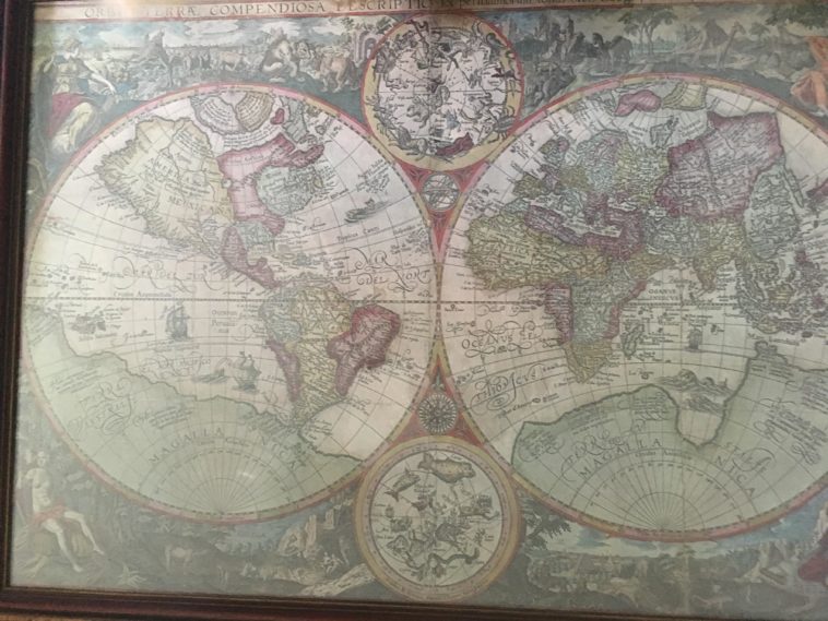 Map Can Anyone Help Id This Bought At A Garage Sale