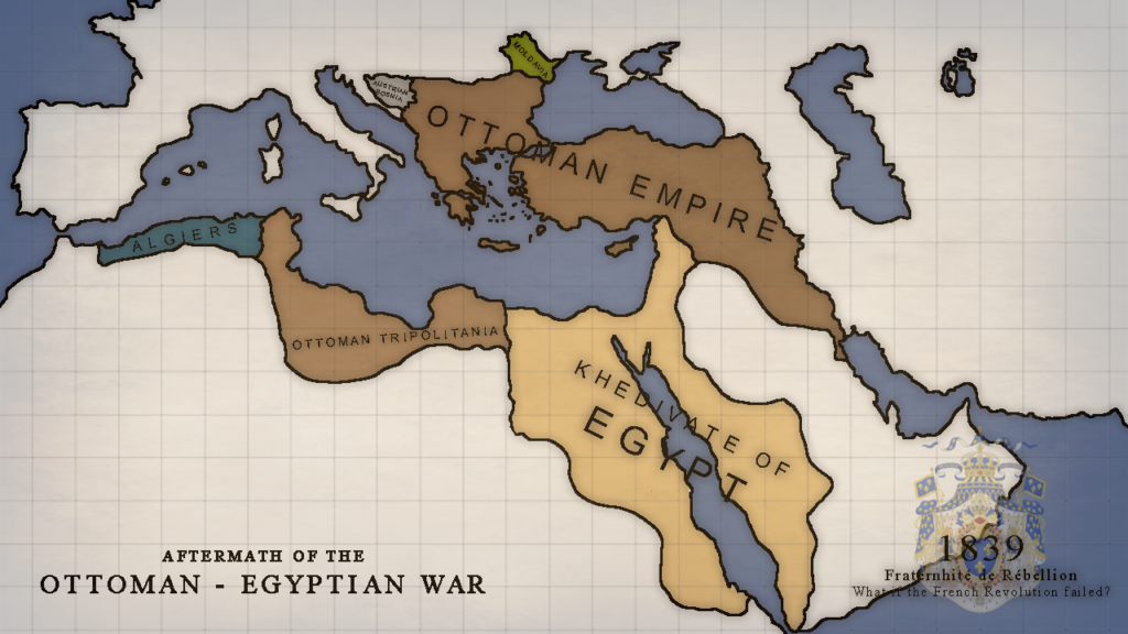 Map Aftermath of the OttomanEgyptian War (1839) Infographic.tv