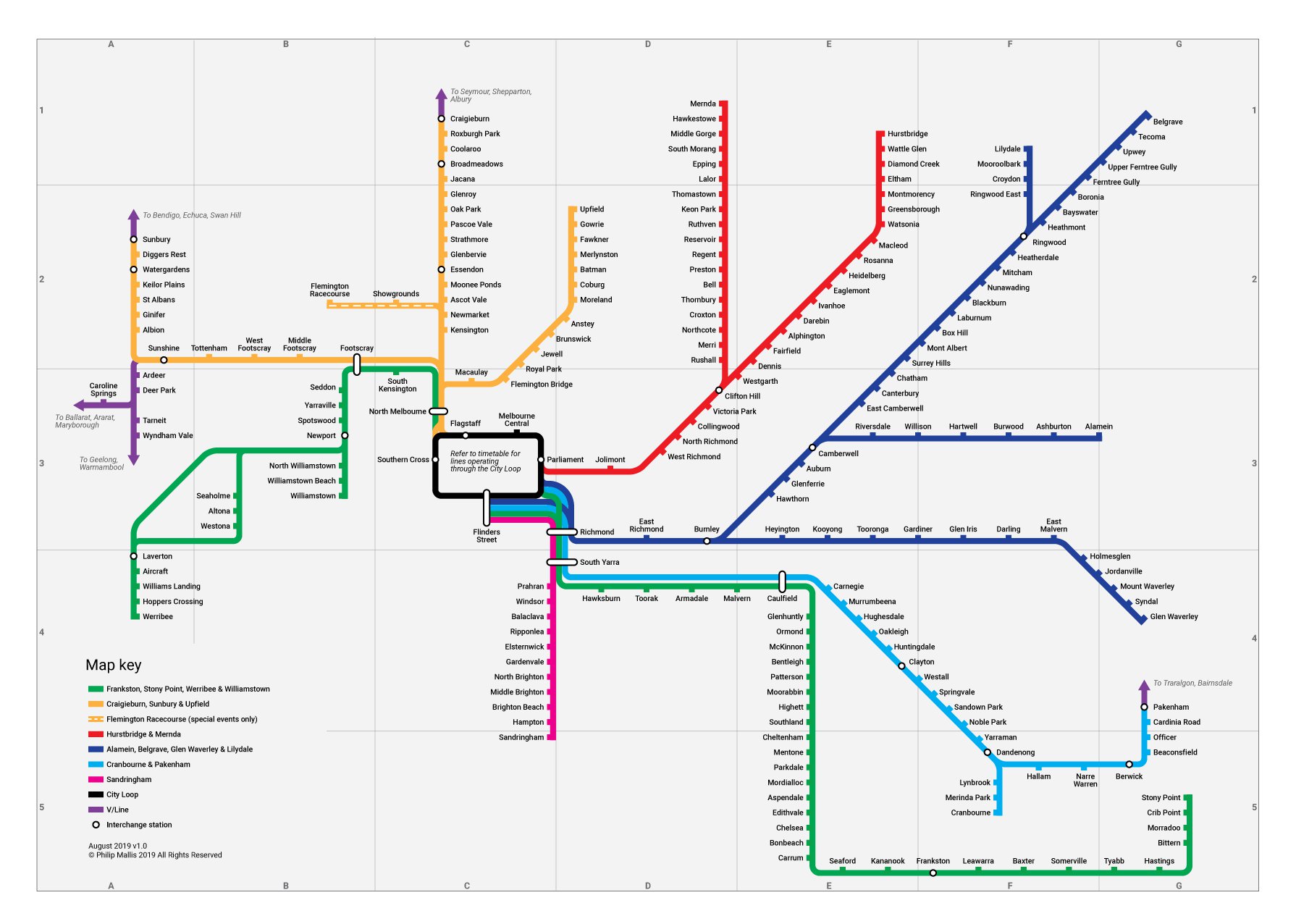 journey planner melbourne trains