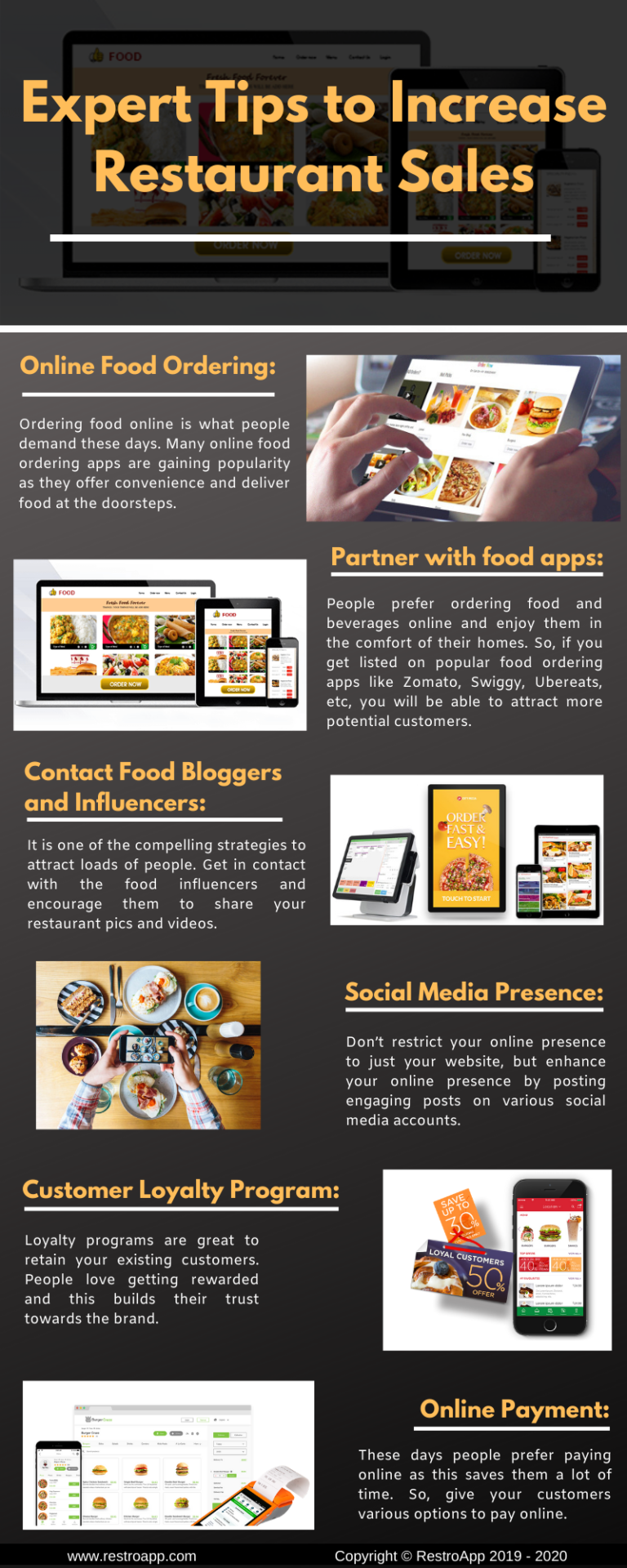Infographic : Expert Tips to Increase Restaurant Sales – Infographic.tv ...
