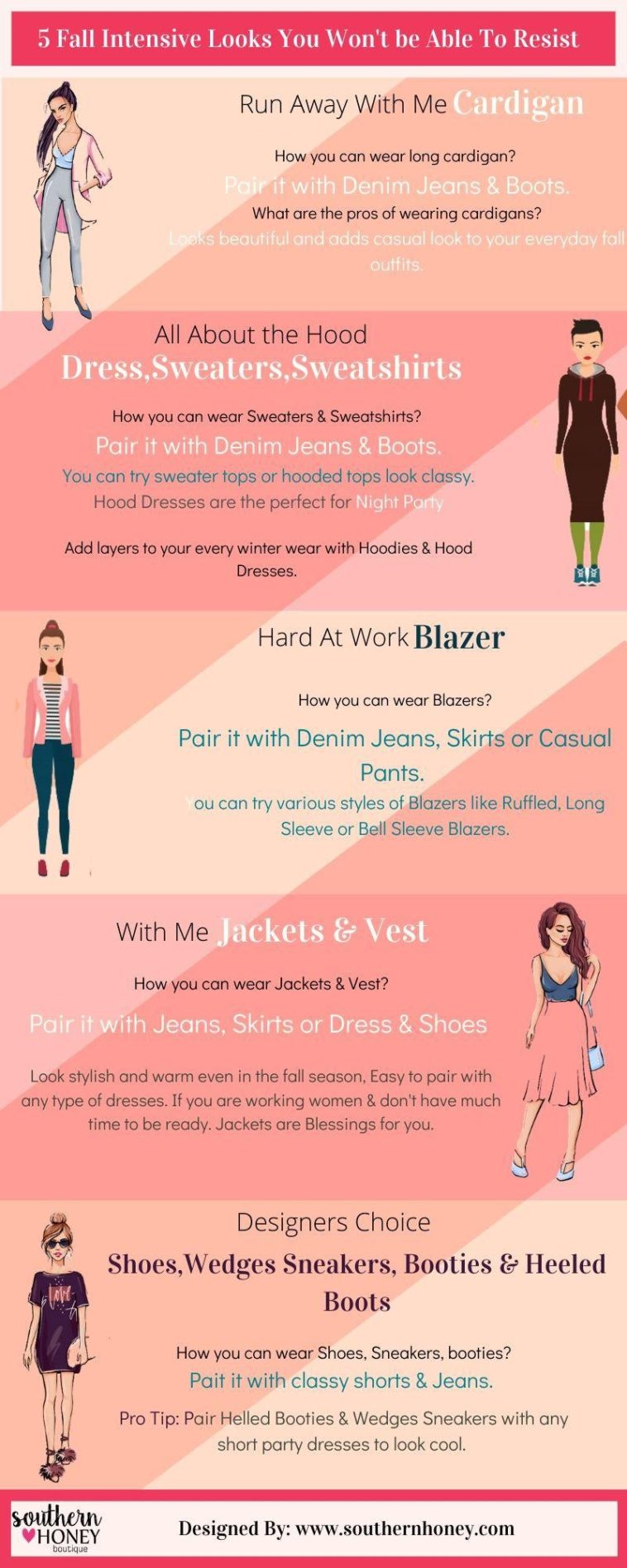 Infographic : 5 Intensive Fall looks You Won't Be Able to Resist ...