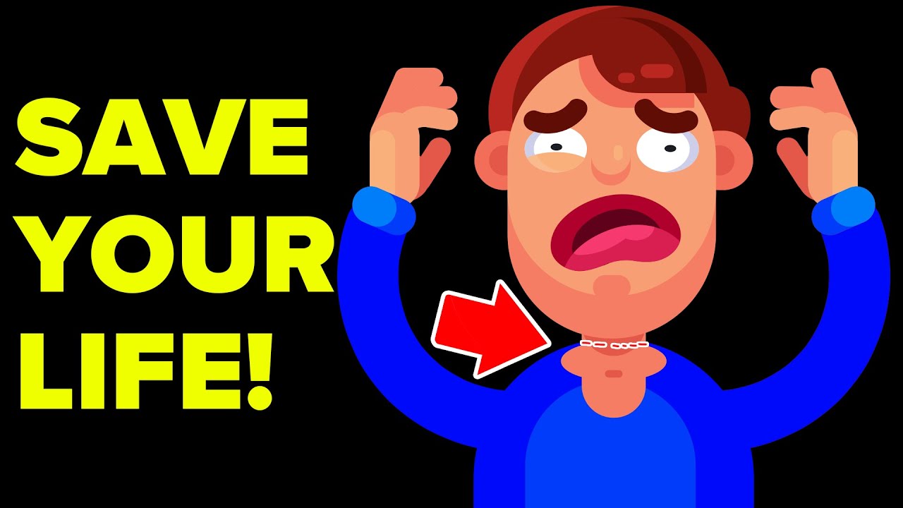 Video Infographic What To Actually Do If You Are Choking and Alone