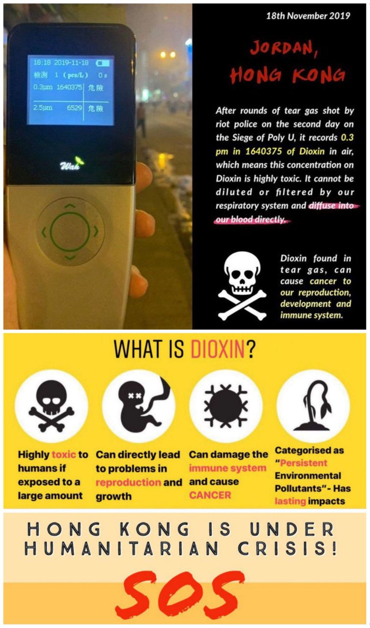 Infographic Infographics On Widespread Tear Gas In Hong Kong And The   Infographic Infographics On Widespread Tear Gas In Hong Kong 758x1284 