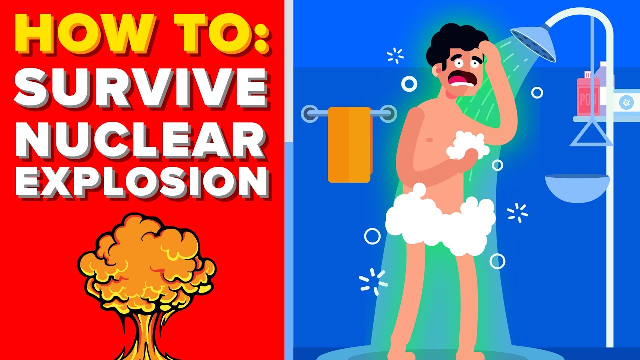 Video Infographic How To Survive Nuclear Explosion Infographic.tv