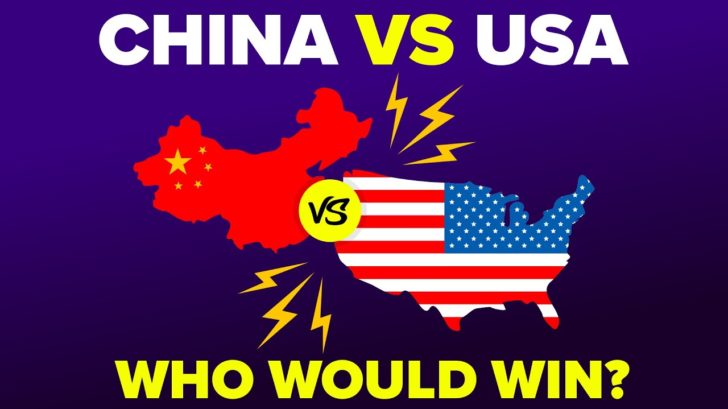 Video Infographic : China vs United States (USA) - Who Would Win? 2020